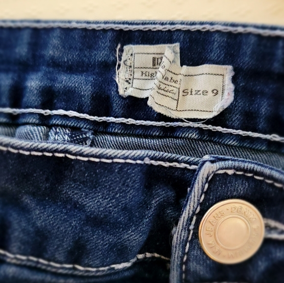 IAM Jeans Women's Blue Skinny Jeans Size 9 - Picture 4 of 5